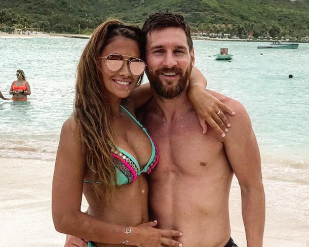 Lionel Messi Honeymoon