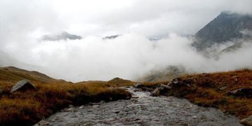 Melting glaciers reveal mountain pass from Viking era