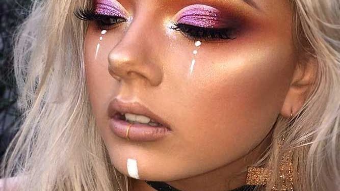 The best Full Moon Party makeup 1 The best Full Moon Party makeup