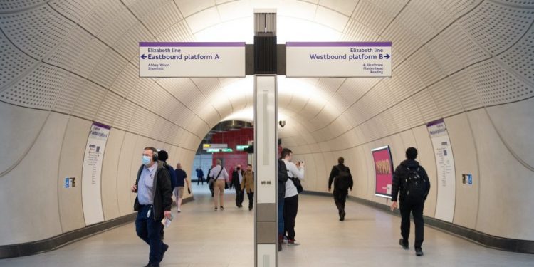 New subway line “Elizabeth Line” in London has opened