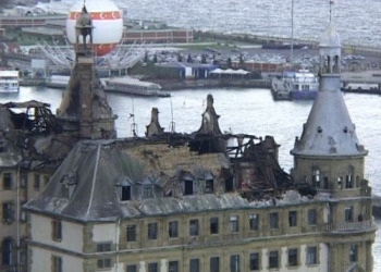 Haydarpaşa Garı’ndaki hasar gün yüzüne çıktı