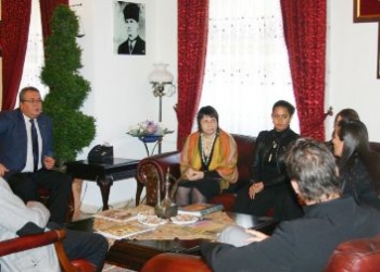 Kapadokya’da yatırım yapacak İtalyan firma yöneticileri Nevşehir’de