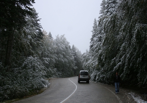 Yılbaşı'nda Uludağ'da kar yok 1 uludag kar