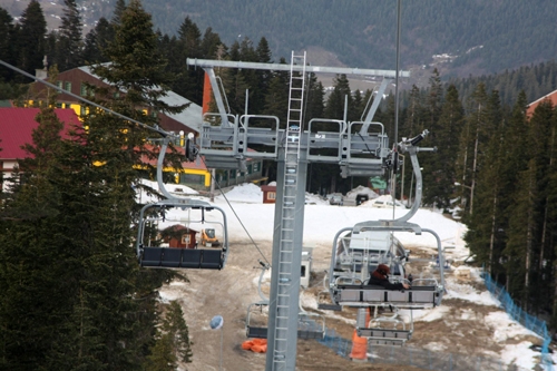 Ilgaz'da kayak keyfi başladı 1 ilgaz kar 01