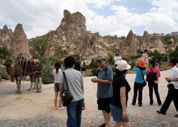 Kapadokya ‘da turistler için kioks / Turizm Haberleri