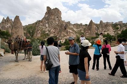 kapadokya turistler