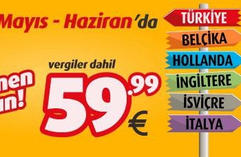 Yaz dönemi Pegasus kampanyaları başladı