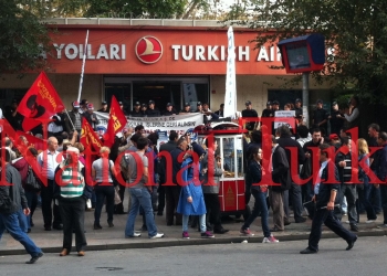 THY’den atılan işçilerin eylemleri sürüyor