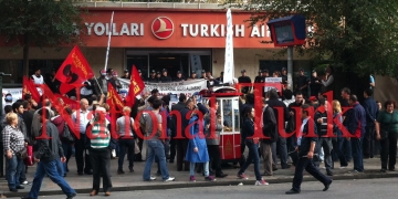 THY’den atılan işçilerin eylemleri sürüyor