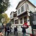 Selanik Atatürk evi önündeki vatandaşlarımız