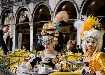Venedik’te karnaval zamanı