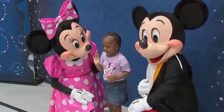Disneyland karakterleri çocuklarla buluştu 1 Mickey ve Minnie Mouse geçtiğimiz günlerde başkent Ankara'daydı