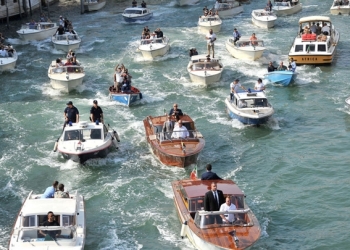 Venedik Kanalları’nda George Clooney yoğunluğu