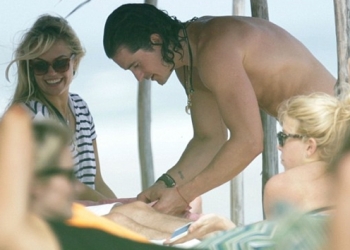 Orlando Bloom turizm cenneti Cancun’da