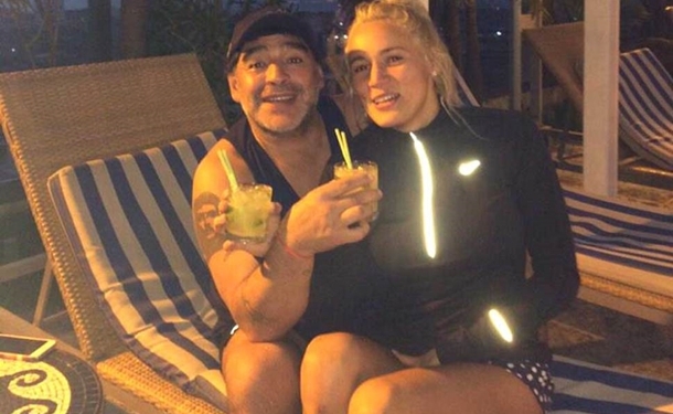 Diego Maradona Rocio Oliva kuba