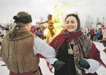 Moskova baharın gelişini kutluyor