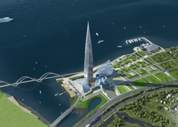 Avrupa’nın en yüksek binası St. Petersburg’da yükseliyor