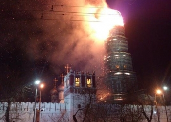 Nazım Hikmet’in mezarının bulunduğu manastırda yangın çıktı
