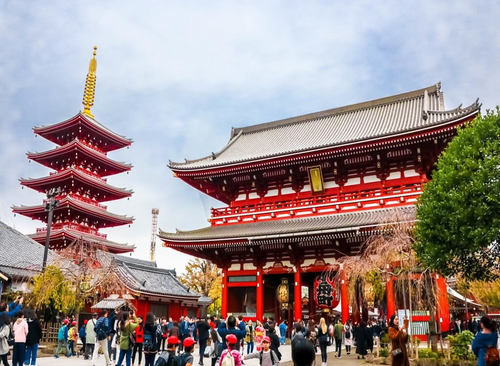 Tokyo'da Mutlaka Görülmesi Gereken Yerler 13 Sensoji Tapınağı