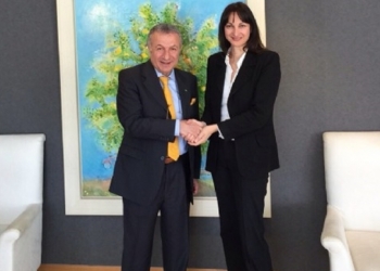 Başaran Ulusoy Yunanistan Turizm Bakanını ziyaret etti