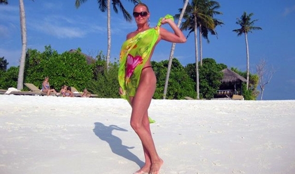 Anastasia Volochkova maldivler