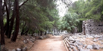 Phaselis antik kentinin ziyaretçi sayısı azaldı
