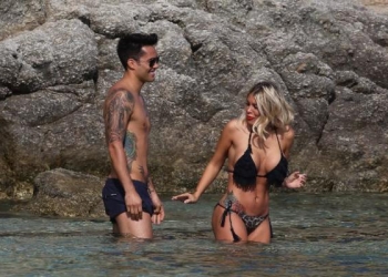 Yıldız futbolcu Luis Jimenez Yunan Adalarında tatil yapıyor