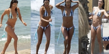 Eva Longoria İspanya Marbella tatilinde