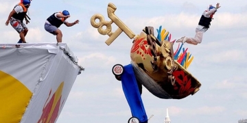 Moskova, Red Bull Uçuş Günü için hazır