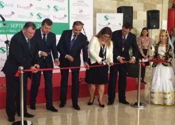 Azerbaycan BIHE Uluslararası Sağlık Fuarı kapılarını açtı