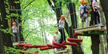 Çocukla Moskova: Halat köprülü Panda Parkı