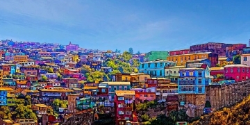 Tablo güzelliğinde bir başkent: Santiago