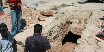 Kazıda Roma mezarları bulundu