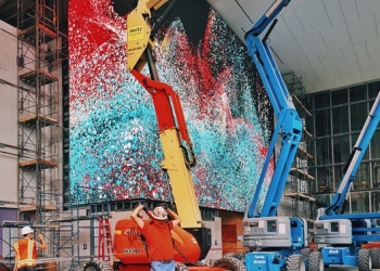 Dünyanın ilk görsel data heykeli San Francisco şehrinde açıldı