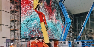 Dünyanın ilk görsel data heykeli San Francisco şehrinde açıldı