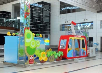 Antalya Havalimanı’nda Olympos Teleferik çocuk alanı kuruldu