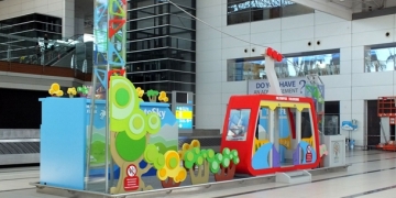 Antalya Havalimanı’nda Olympos Teleferik çocuk alanı kuruldu