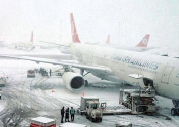 THY, kötü hava koşulları nedeniyle bazı seferlerini iptal etti