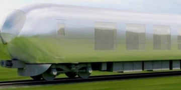 Japonlar bu kez de görünmez tren inşa ediyor!