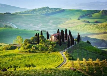 Kartpostallara konu olacak bir güzellik: Toscana