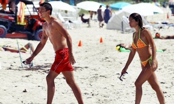 Fernando Muslera ve eşi Miami'de! 1 muslera miami tatil 610x367 1