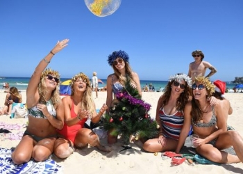 Avustralya’da sıcak Noel