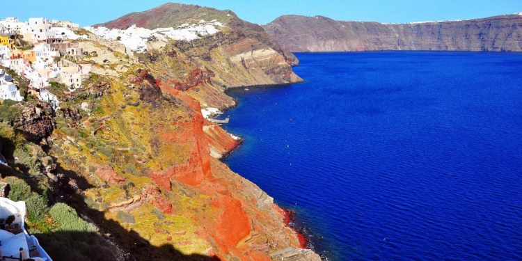 Santorini adası