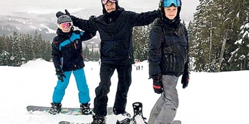 Beckham Ailesi Kayak Tatilinde!