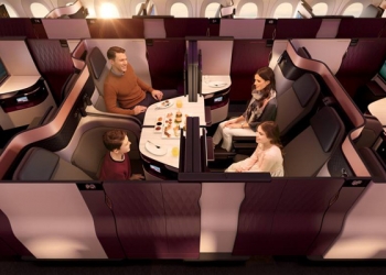 qatar hava yollari qsuite business class
