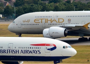 İtalya'dan British Airways ve Etihad'a 1 Milyon € Para Cezası 10 Etihad ve British Airways