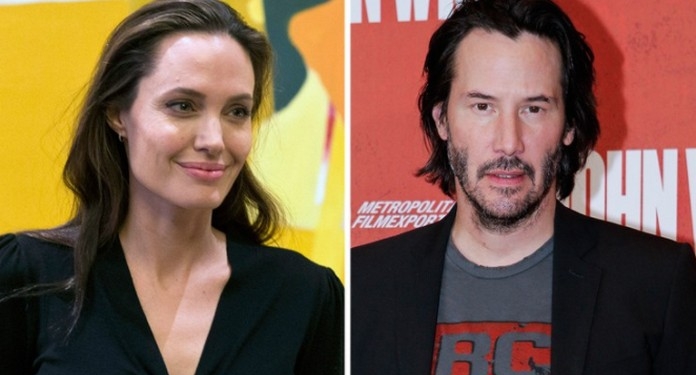 Angelina Jolie & Keanu Reeves