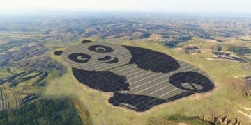 Çin’de Panda Biçimindeki GES Büyük İlgi Topladı