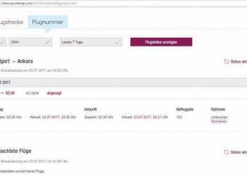 Germanwings Uçuş İptali