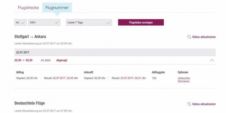 Almanya'da Skandal Uçuş İptali; "Türkiye'de Can Güvenliğim Yok" 1 Germanwings Uçuş İptali